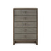 Wesley Tall 5-Drawer, Light Mocha Shimmer Weave