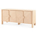 Nolan 4-Door Cabinet, Pristine Oak