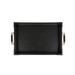 Toulon Rectangular Serving Tray, Black