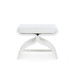 Carson Stool, Glazed Whisper White
