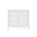 Felicity 3-Drawer End Table, Glazed Whisper White