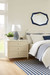 Felicity 3-Drawer Side Table, Glazed Whisper White