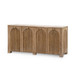 Arcadia 4-Door Cabinet, Soft Glow Oak
