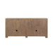 Arcadia 4-Door Cabinet, Soft Glow Oak