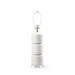 Charles Lamp Without Shade, Ivory Frost