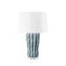 Malibu Lamp Without Shade, Polar Mist