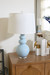 Virginia Lamp Without Shade, Glacial Mist
