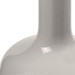 Pablo Lamp with Shade 17-inch White Linen, with Nickel, Steel Mist