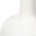 Somerset Lamp with Shade 16-inch White Linen, with Nickel, Alpine Gleam