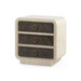 Wyatt 3-Drawer Side Table, Sailcloth Sheen
