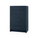 Bryant Tall 6-Drawer, Blue Steel