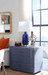 Carolyn Lamp Without Shade, Royal Blue