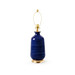 Carolyn Lamp Without Shade, Royal Blue