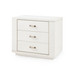 Ethan 3-Drawer Side Table, Sand White
