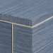 Ethan 3-Drawer Side Table, Navy Blue