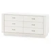 Ethan 6-Drawer, Sand White