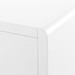 Bryant 3-Drawer Side Table, White Pearl