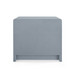 Bryant Linen 3-Drawer Side Table, Winter Gray