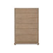 Ming Tall 6-Drawer, Flax Brown