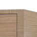 Ming Tall 6-Drawer, Flax Brown
