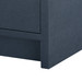 Bryant Linen 3-Drawer Side Table, Blue Steel