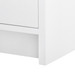 Bryant Linen 3-Drawer Side Table, Chiffon White