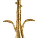 Rama Lamp Without Shade, Gold Leaf
