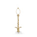 Rama Lamp Without Shade, Gold Leaf