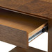 Velma 1-Drawer Side Table, Honeyed Burl