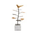 Birdsong Statue, Gold Leaf