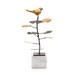 Birdsong Statue, Gold Leaf