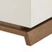 Tristan 6-Drawer, Sand White, Sesame Finish Oak Veneer