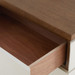 Tristan 6-Drawer, Sand White, Sesame Finish Oak Veneer