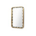 Zoe Large Mirror, Antique Brass