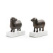 Sheep Bookends (Pair), Bronze