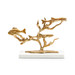 Tarn Statue, Gold Leaf