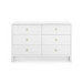 Bryant Linen Extra Large 6-Drawer, Chiffon White