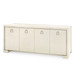 Blake 4-Door Cabinet, Blanched Oak