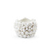 Sanibel Medium Vase, Blanc de Chine