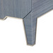 Madeline 3-Drawer Side Table, Colonial Blue Shimmer
