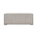 Blake 4-Door Cabinet, Taupe Gray