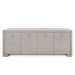 Blake 4-Door Cabinet, Taupe Gray