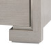 Blake 4-Door Cabinet, Taupe Gray