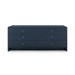 Bryant Linen Extra Wide Large 6-Drawer, Blue Steel