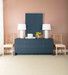 Bryant Linen Extra Wide Large 6-Drawer, Blue Steel