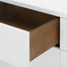 Bryant Linen Extra Wide Large 6-Drawer, Chiffon White