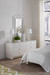 Bryant Linen Extra Wide Large 6-Drawer, Chiffon White