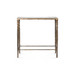 Nora Console Table, Antique Brass