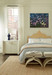 Wildflower Framed Canvas, Blue Wildflower Framed Canvas, Blue