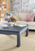 Bethany Large Square Coffee Table, Storm Blue